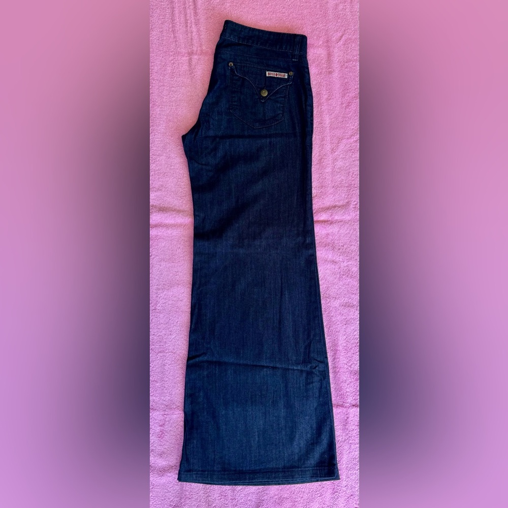 Hudson low rise vintage wide leg jeans size 30